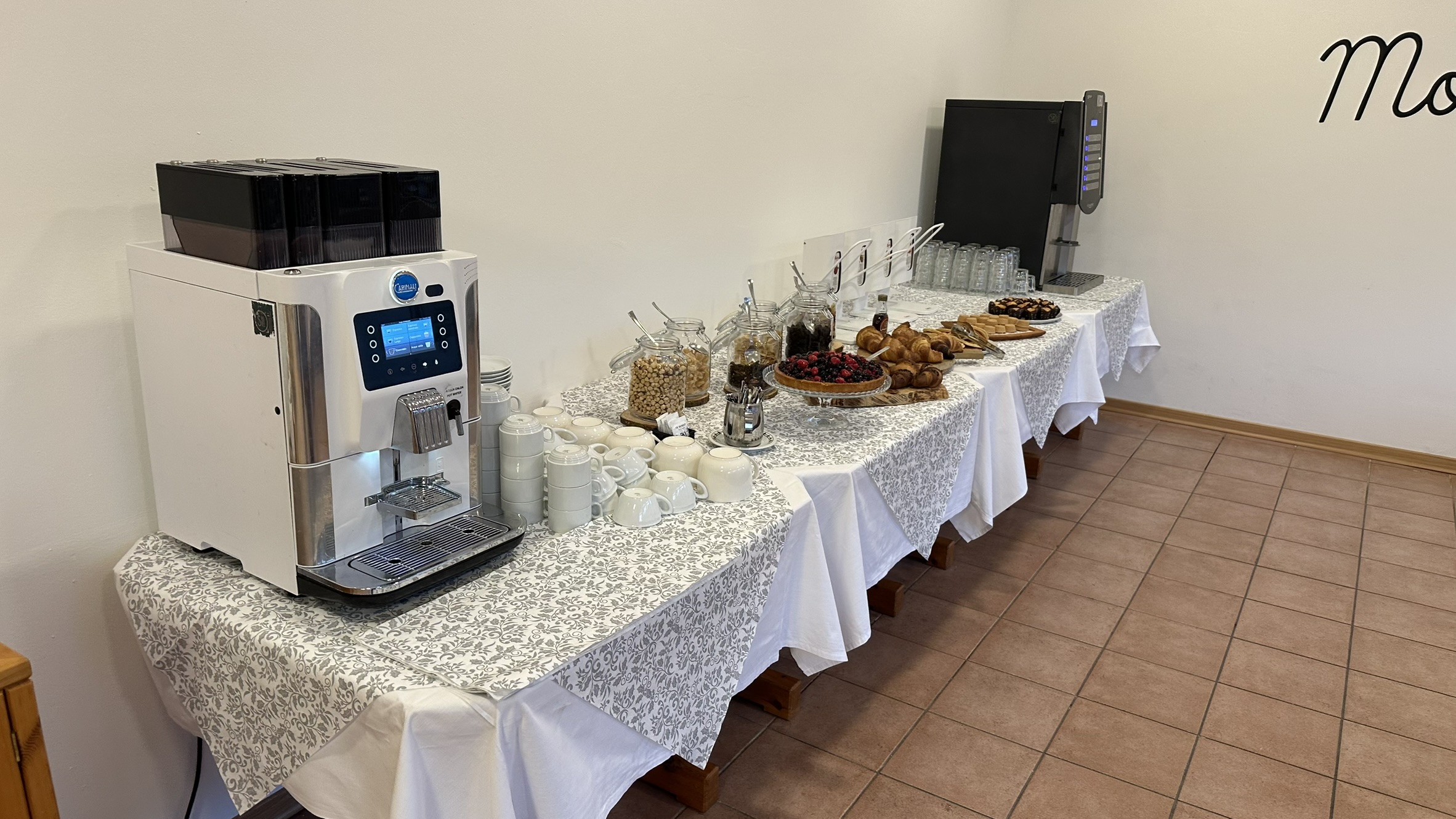 Süßes Frühstücksbuffet Hotel Ampezzo