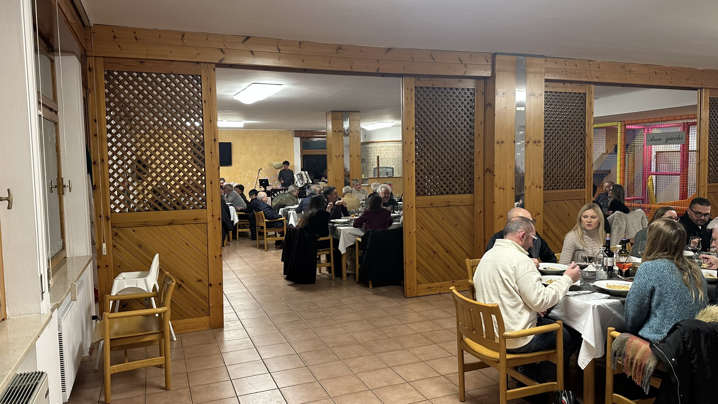 Restaurant im Bike & Bikers Hotel Ampezzo